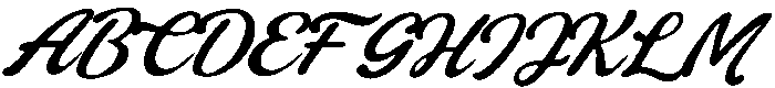 Cabo Sunset Regular otf (400) Font UPPERCASE