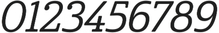 Cabrito Cond Medium Italic otf (500) Font OTHER CHARS