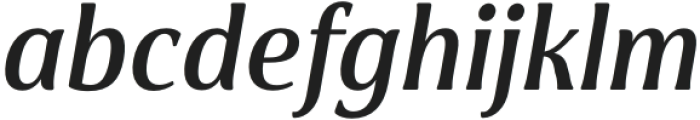 Cabrito Flare Cond Bold Italic otf (700) Font LOWERCASE