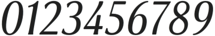 Cabrito Flare Cond Medium Italic otf (500) Font OTHER CHARS