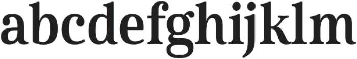 Cabrito Serif Cond Bold otf (700) Font LOWERCASE