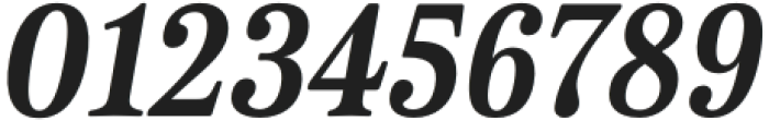 Cabrito Serif Cond ExBold Italic otf (700) Font OTHER CHARS