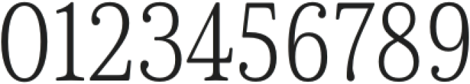 Cabrito Serif Cond Light otf (300) Font OTHER CHARS