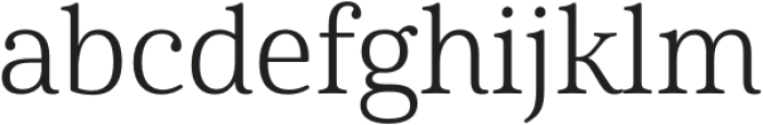 Cabrito Serif Norm Book otf (400) Font LOWERCASE