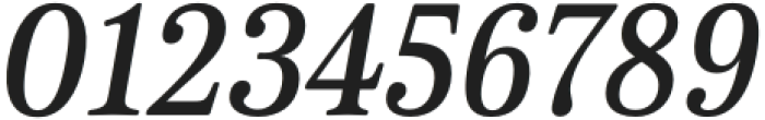Cabrito Serif Norm Demi Italic otf (400) Font OTHER CHARS