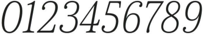 Cabrito Serif Norm Thin Italic otf (100) Font OTHER CHARS