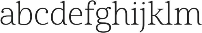 Cabrito Serif Norm Thin otf (100) Font LOWERCASE