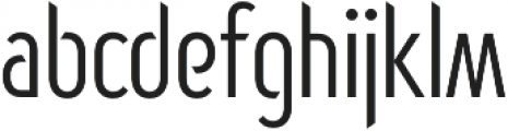 Cache Light otf (300) Font LOWERCASE