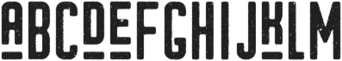 Cache Pressed Rough otf (400) Font LOWERCASE