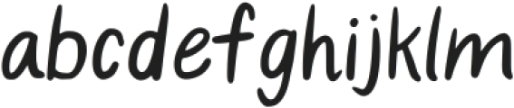 Cactus Lady Regular Regular otf (400) Font LOWERCASE