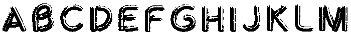 Cactus Regular otf (400) Font UPPERCASE