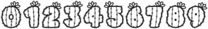 Cactus Regular otf (400) Font OTHER CHARS