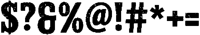 Cactus Ridge Grunge otf (400) Font OTHER CHARS