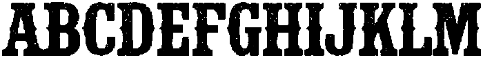 Cactus Ridge Grunge otf (400) FONT