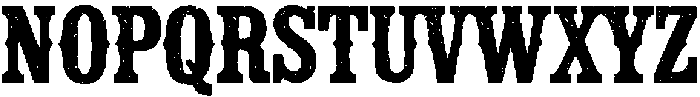 Cactus Ridge Grunge otf (400) Font LOWERCASE