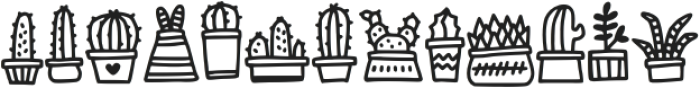 Cactusy otf (400) Font LOWERCASE