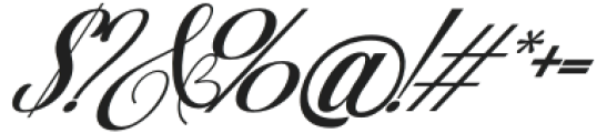 Caden Love Regular otf (400) Font OTHER CHARS