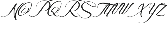 Caden Love Regular otf (400) Font UPPERCASE