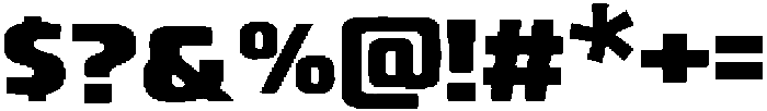 Cadero otf (400) Font OTHER CHARS