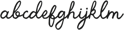 CafeParadis SlantedScript otf (400) FONT