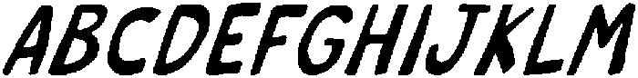 Cafelia Doppio Caps Oblique otf (400) Font UPPERCASE