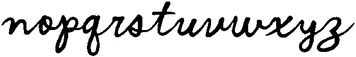 Cafelia Doppio Script otf (400) Font LOWERCASE