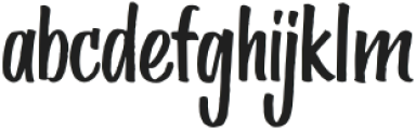 Caffe Latte otf (400) Font LOWERCASE