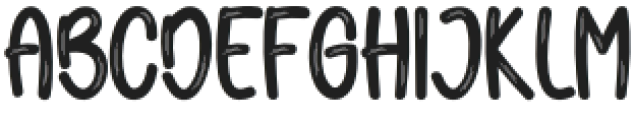 Caffeine Regular otf (400) Font UPPERCASE