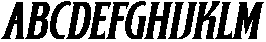 Caghnier otf (400) Font UPPERCASE