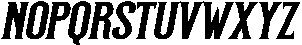 Caghnier otf (400) Font UPPERCASE