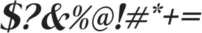 Cagile Italic otf (400) Font OTHER CHARS