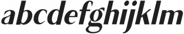 Cagile Italic otf (400) Font LOWERCASE