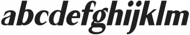 Cagile Semi Bold Italic otf (600) Font LOWERCASE