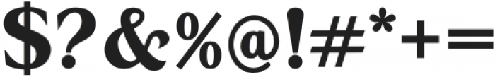 Cagile Semi Bold otf (600) Font OTHER CHARS