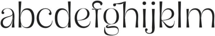 Cagke Extralight otf (200) Font LOWERCASE