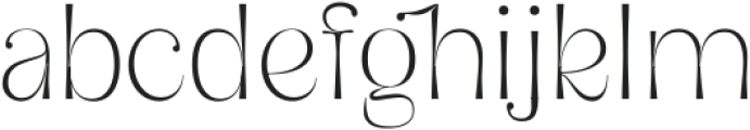 Cagke Thin ttf (100) Font LOWERCASE