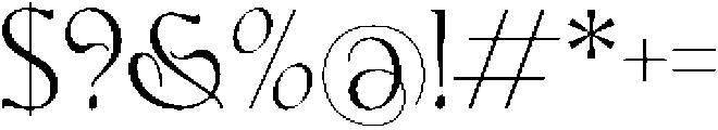 Cagliari Regular otf (400) Font OTHER CHARS