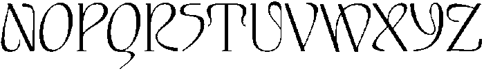 Cagliari Regular otf (400) Font UPPERCASE