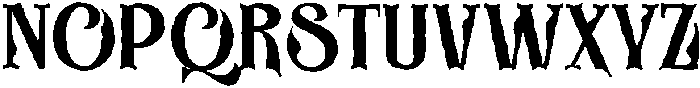 Cahyper Rough otf (400) Font UPPERCASE