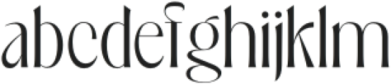 Cajoles Light otf (300) Font LOWERCASE