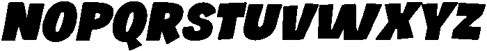 Cakids Oblique otf (400) Font UPPERCASE