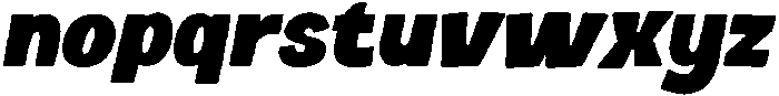 Cakids Oblique otf (400) Font LOWERCASE