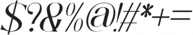 Cakira Italic otf (400) Font OTHER CHARS