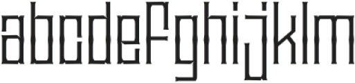 Calarau ExtraLight Narrow otf (200) Font LOWERCASE