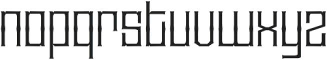 Calarau ExtraLight otf (200) Font LOWERCASE