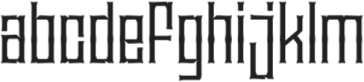 Calarau Light Narrow otf (300) Font LOWERCASE