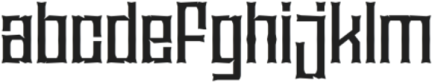 Calarau Regular otf (400) Font LOWERCASE