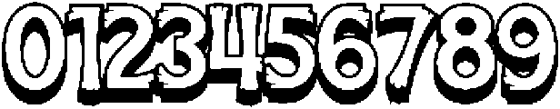 Calathea 3D Extrude otf (400) Font OTHER CHARS