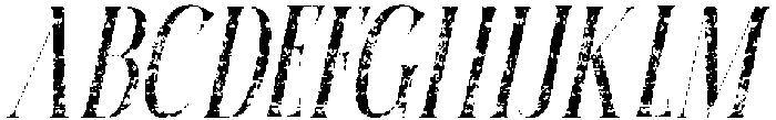 Calben Stamp Italic otf (400) Font UPPERCASE