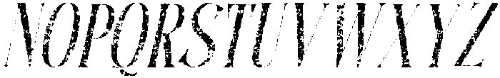 Calben Stamp Italic otf (400) Font UPPERCASE